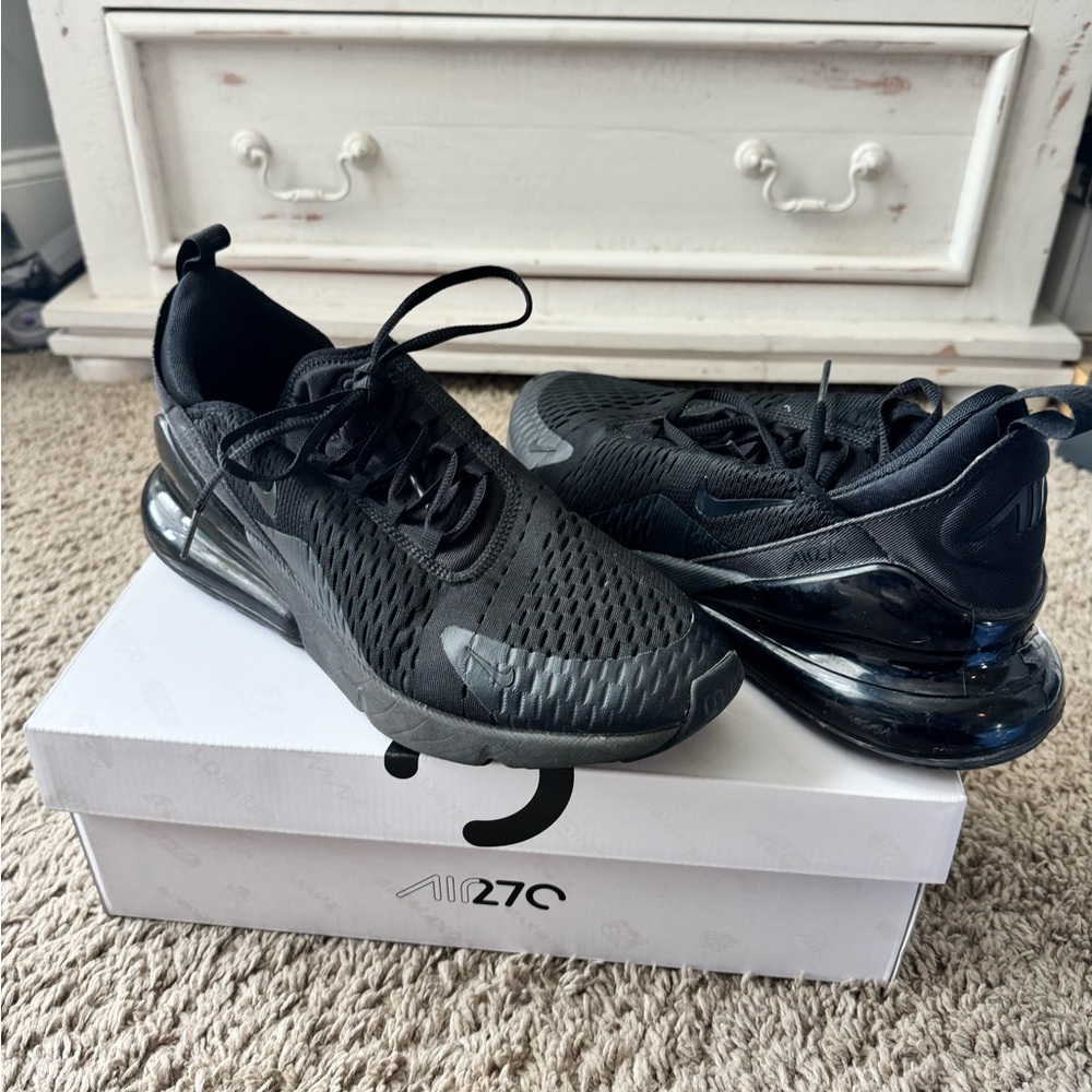 Nike Air Max 270 Black Men's Shoes